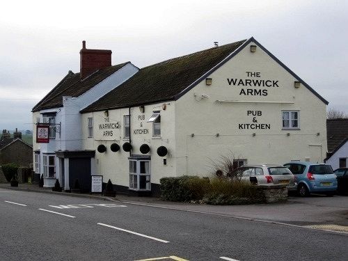 The Warwick Arms Hotel Chew Magna Bagian luar foto